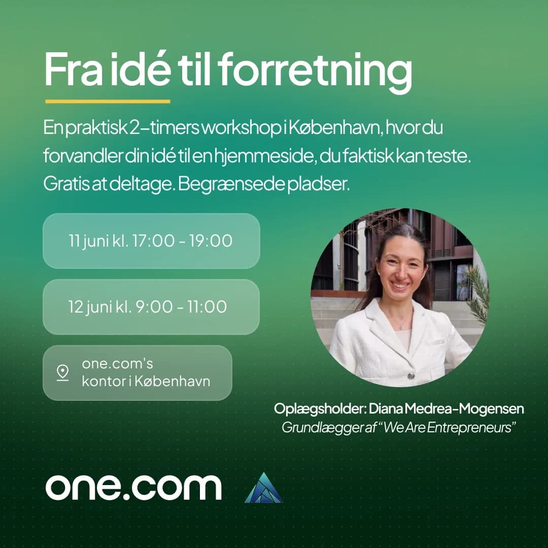 AI website builder workshop event
