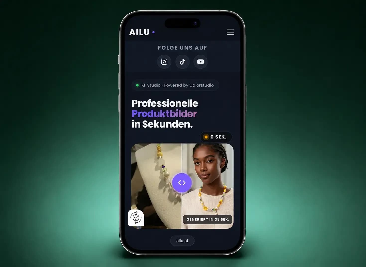 Mobile version of ailu.at