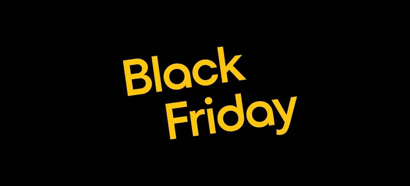 Black Friday 2026 label