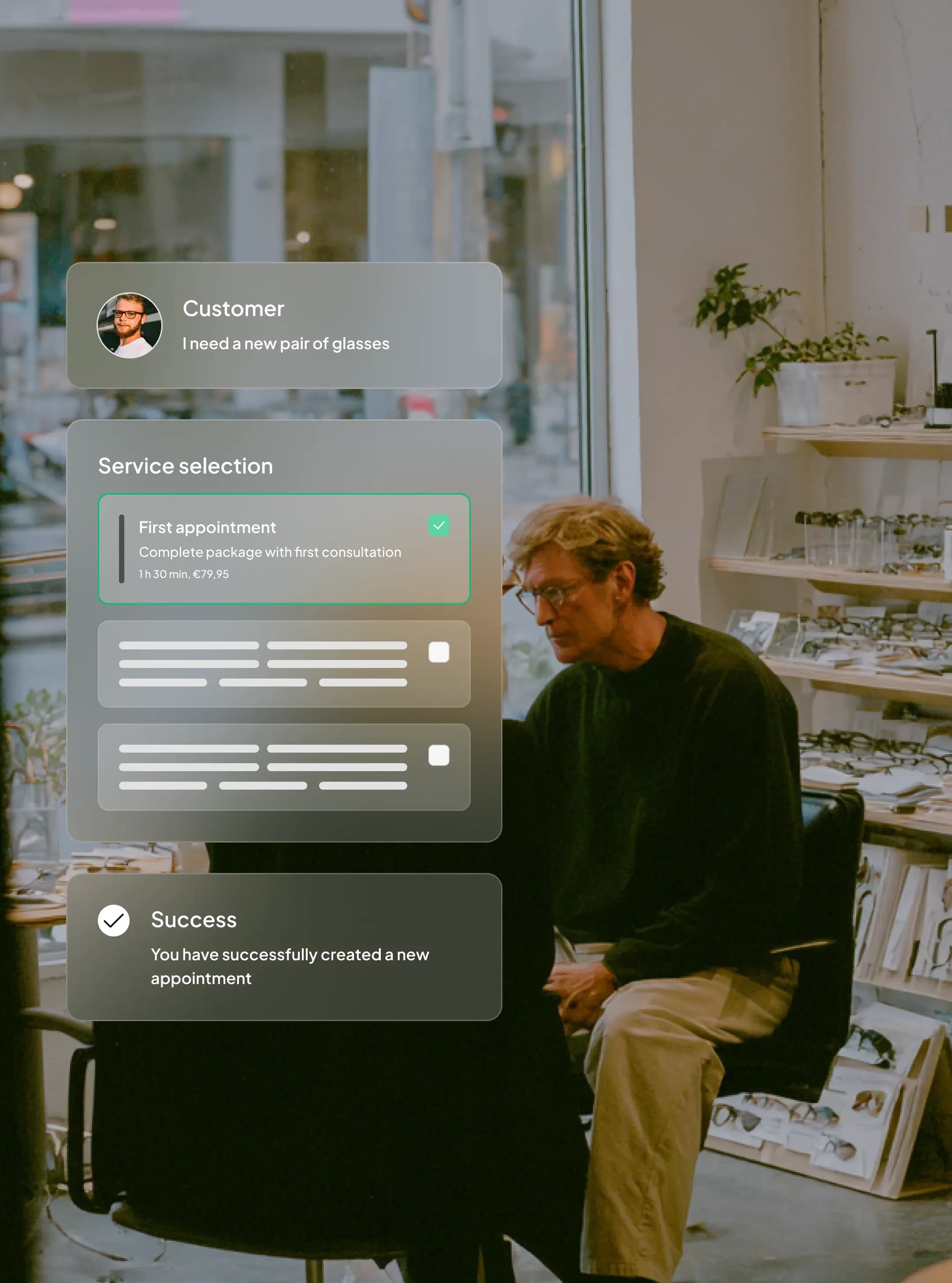 Booking system for small business