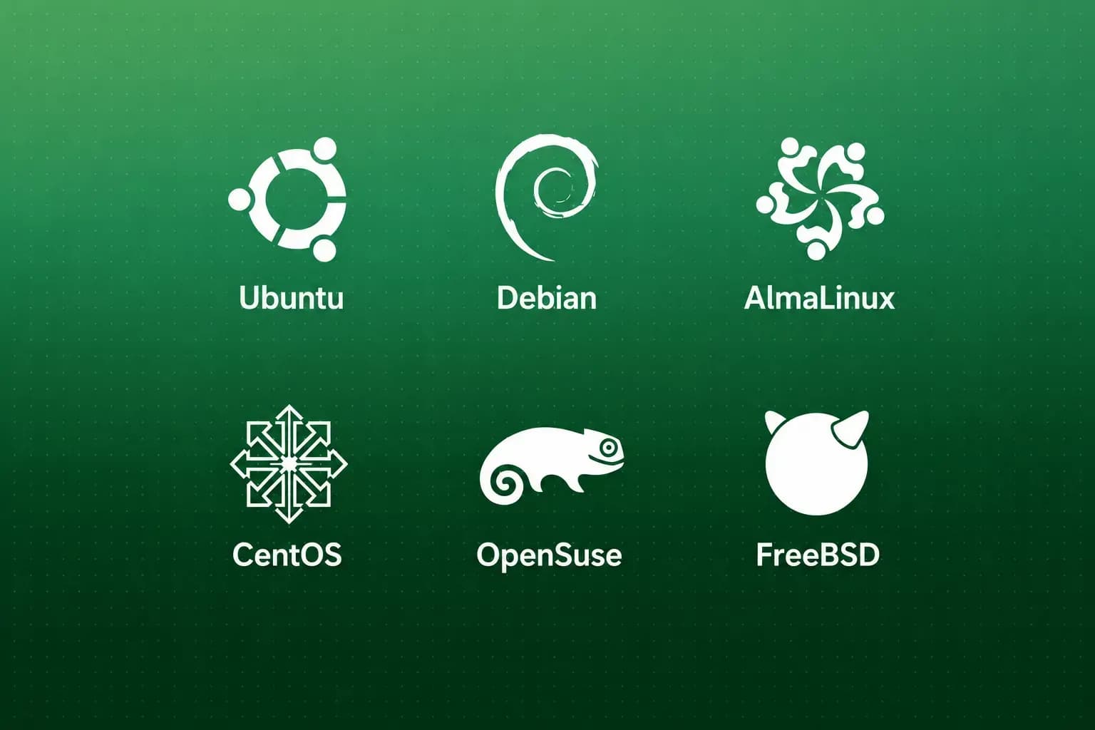 Linux distributions VPS
