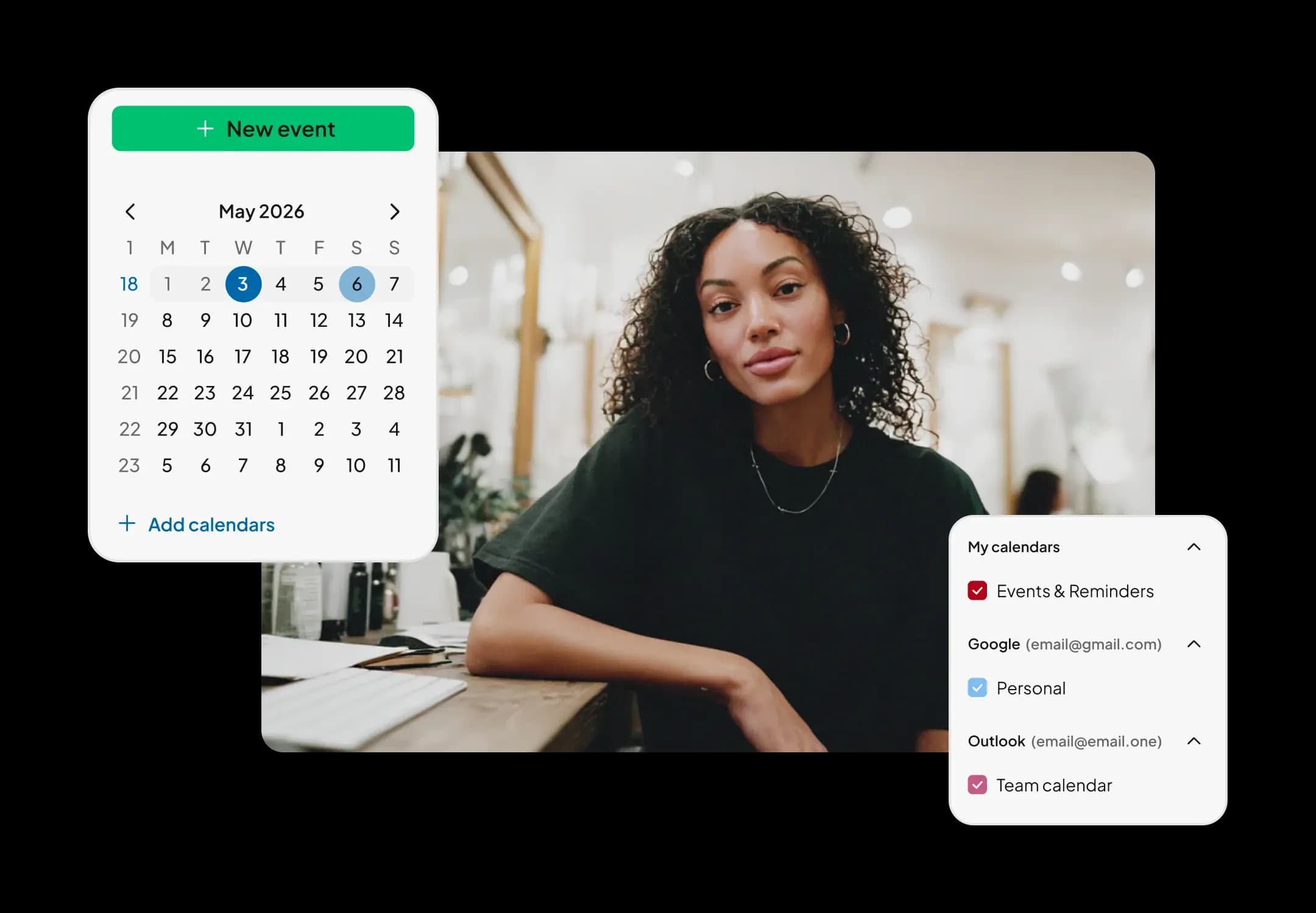 Shore booking calendar sync