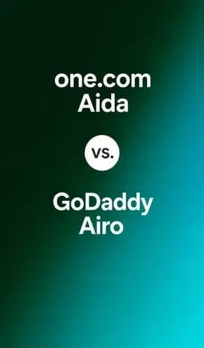 one.com vs godaddy airo