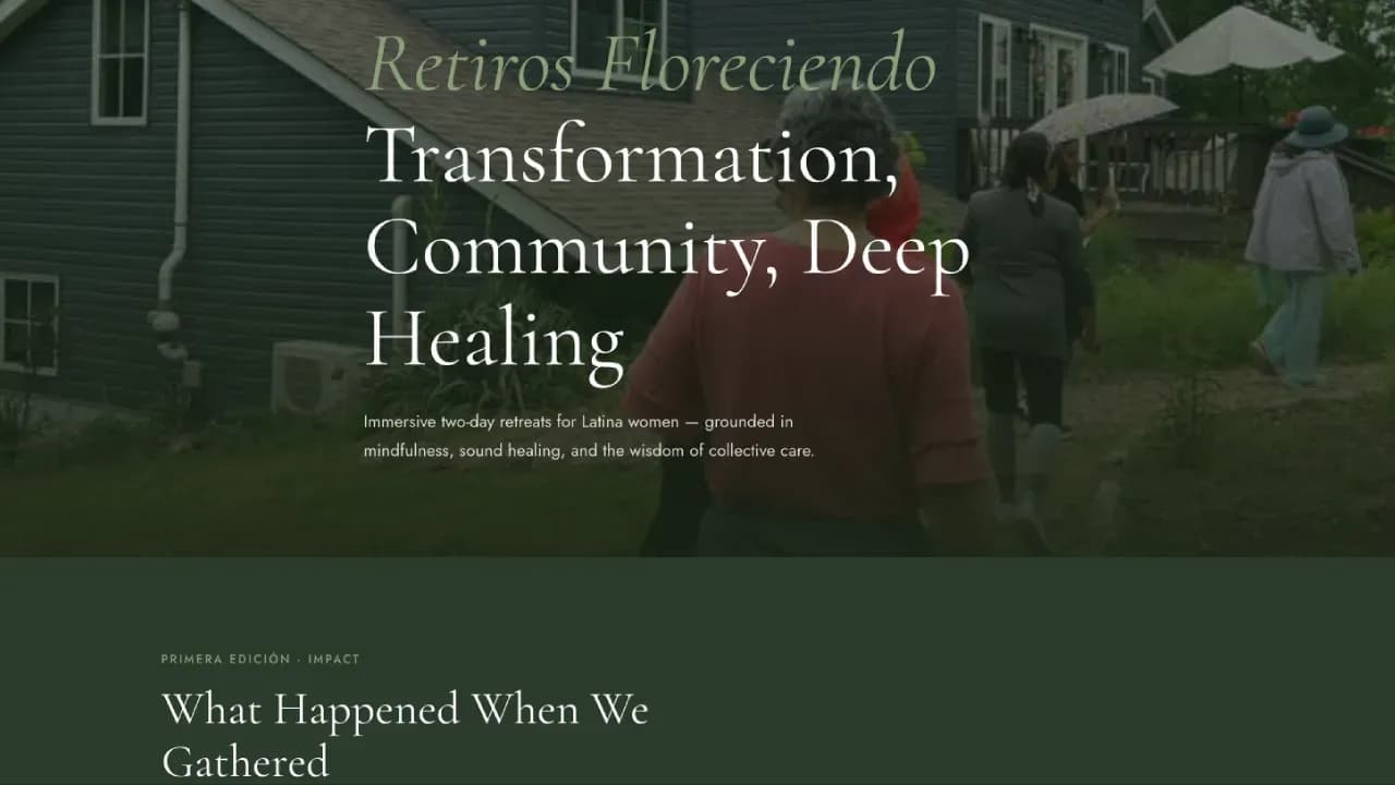 Resonancia Sagrada website