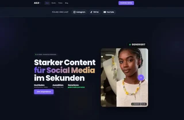 testimonial website example - ailu