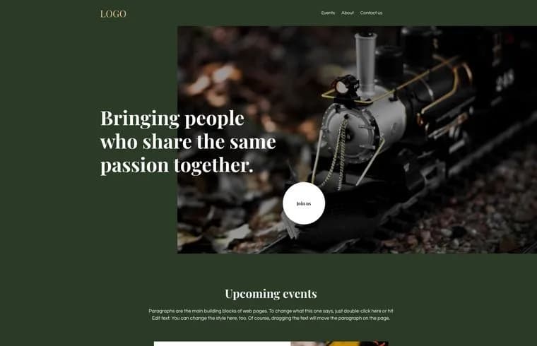 Family recreation template 2