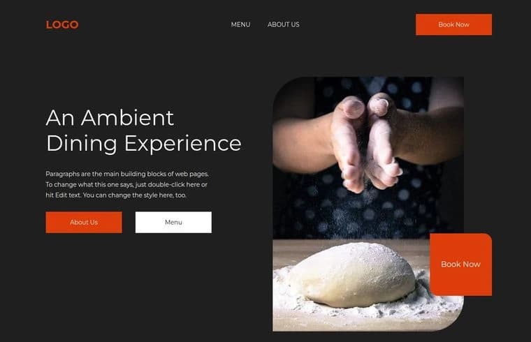 Food and Hospitality template 3