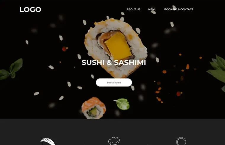 Restaurant template 4