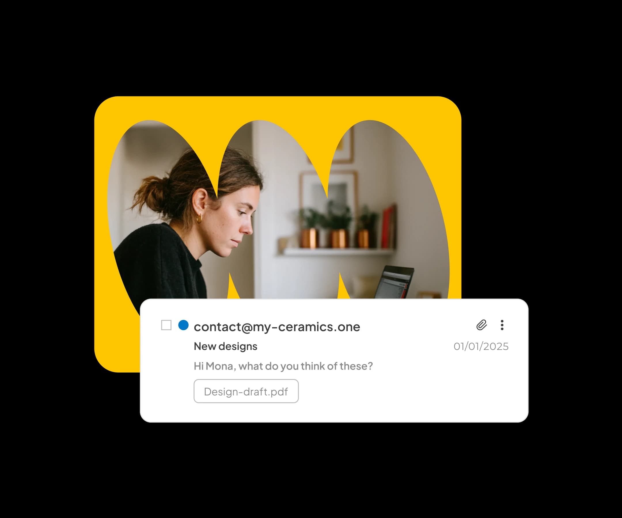 Professional email for your portfolio
