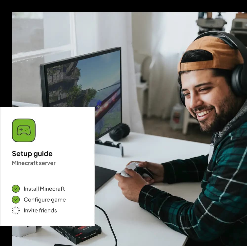 Craft your Minecraft server in minutes