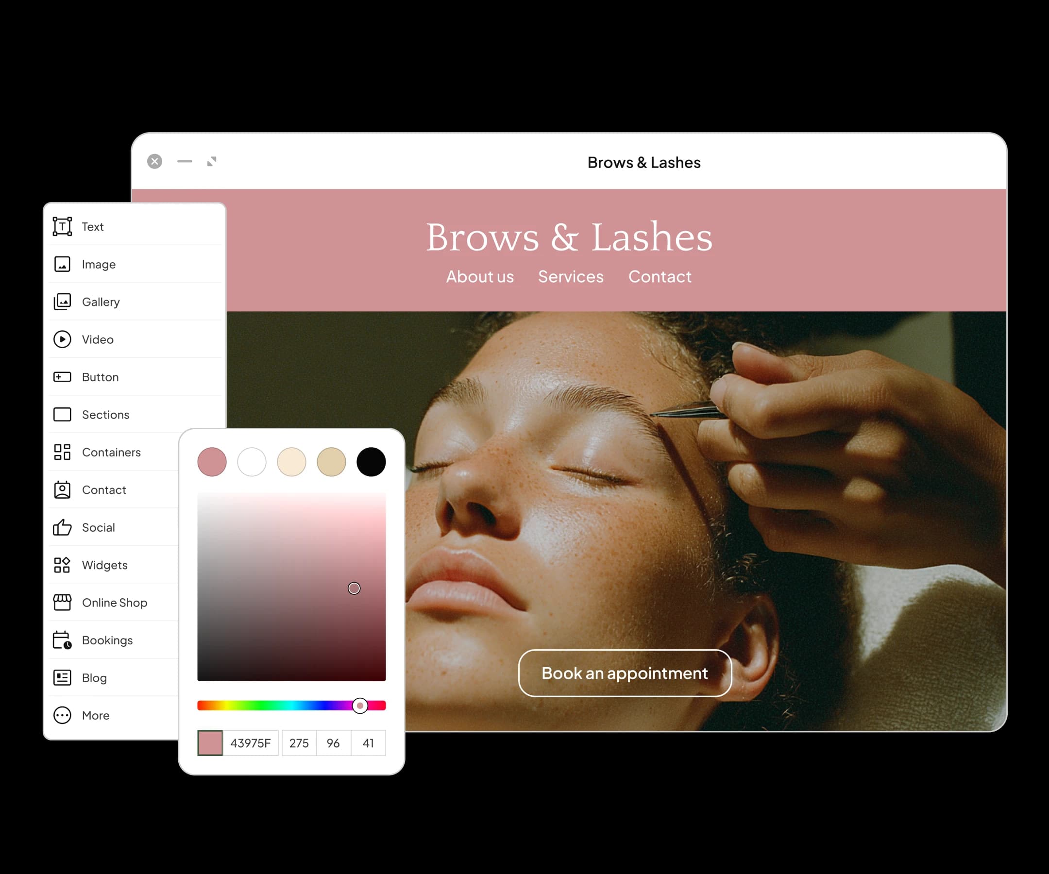 Create your website beauty