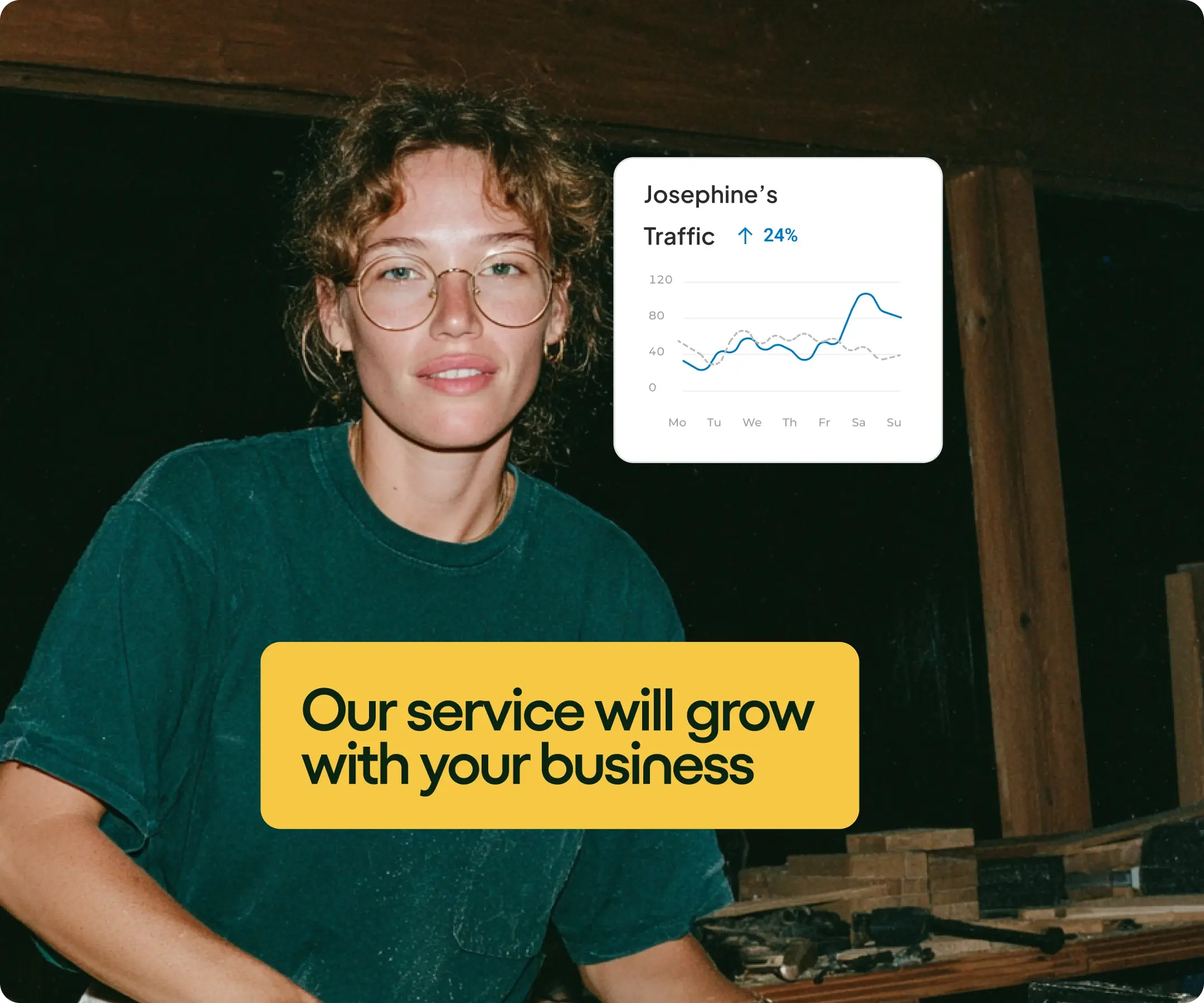 Our service grows with you